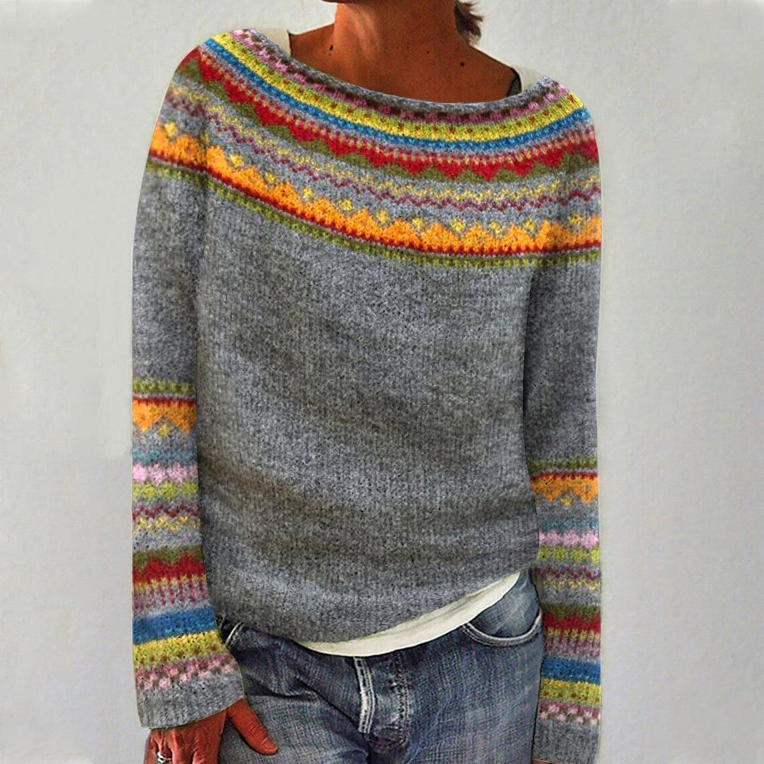 Kahira | Herbst-Retro-Pullover