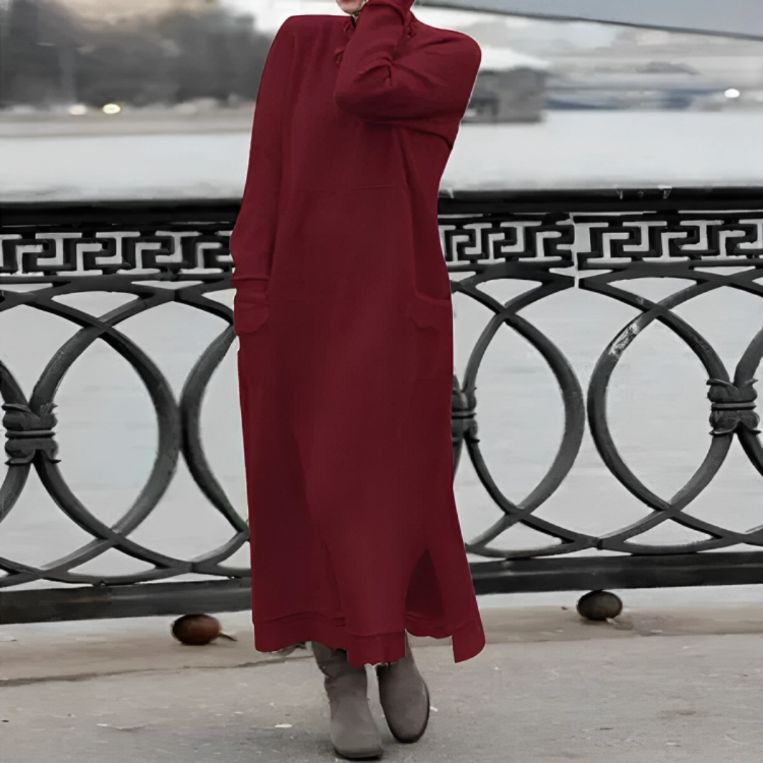 Breta - Comfortable winter dress