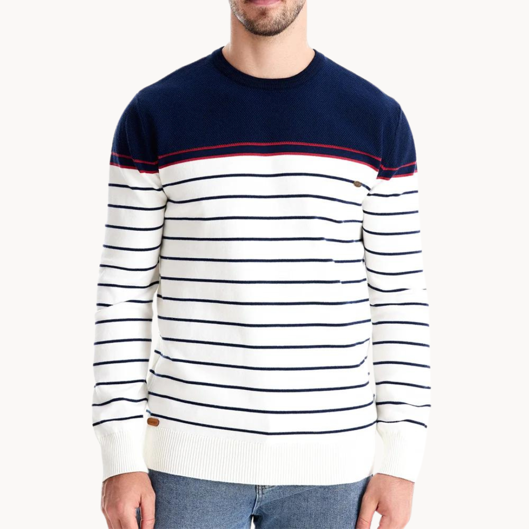 CARE - STRIPE SWEATER