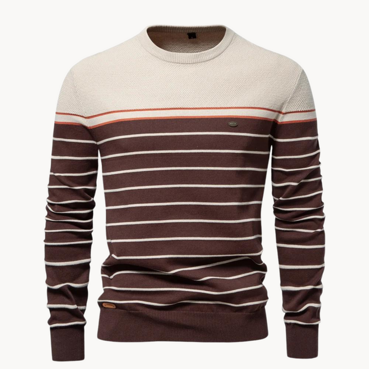 CARE - STRIPE SWEATER