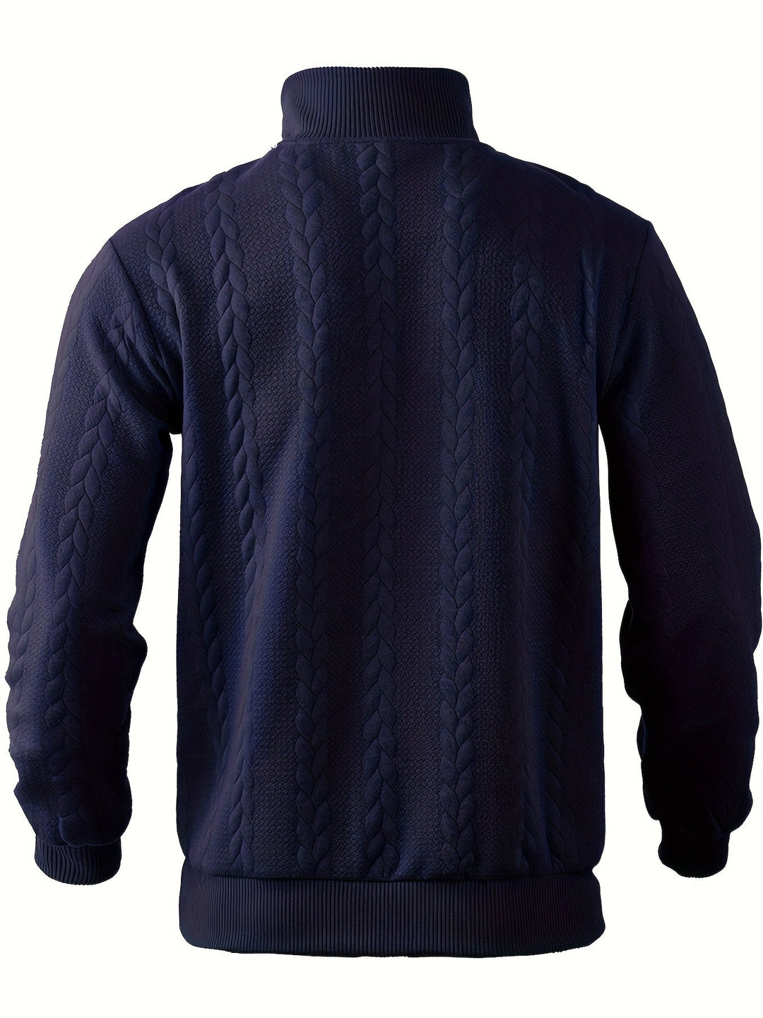 RAFA - MEN'S ZIPPED SWEATER