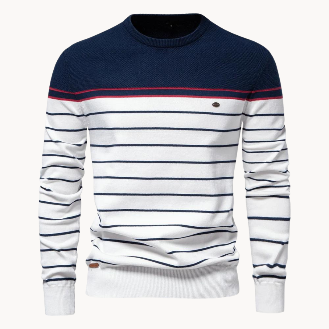 CARE - STRIPE SWEATER