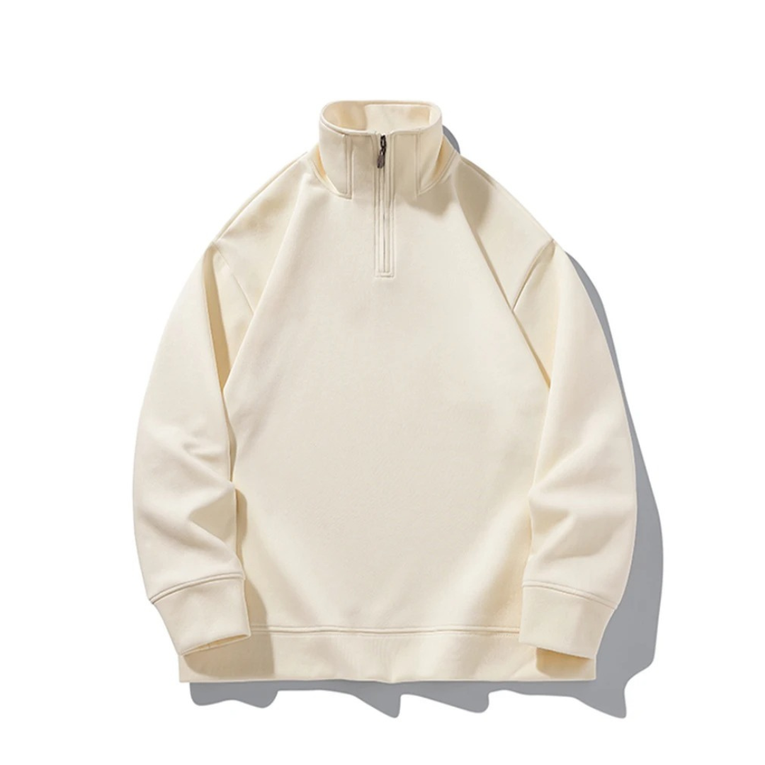 Hasmen - half zip-up hoodie