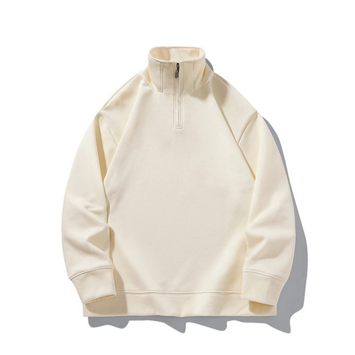 Hasmen - half zip-up hoodie