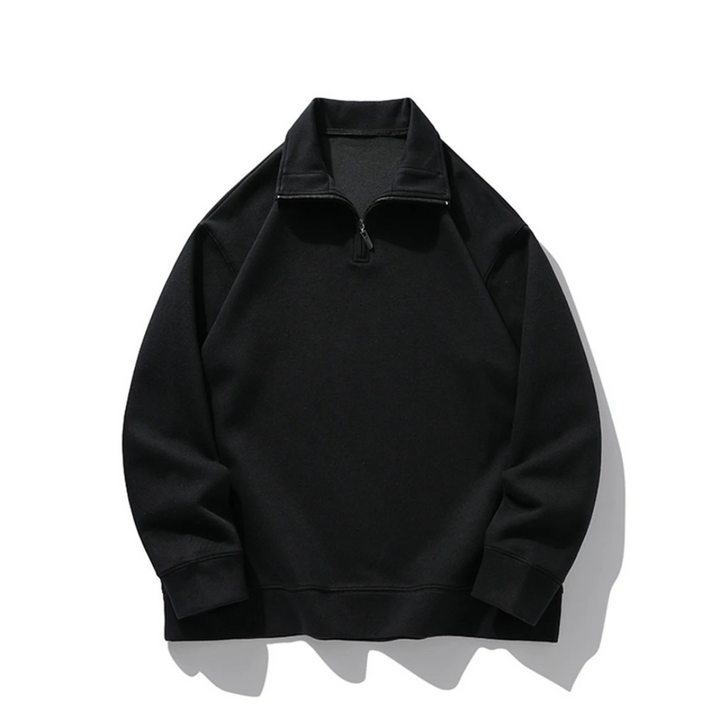Hasmen - half zip-up hoodie