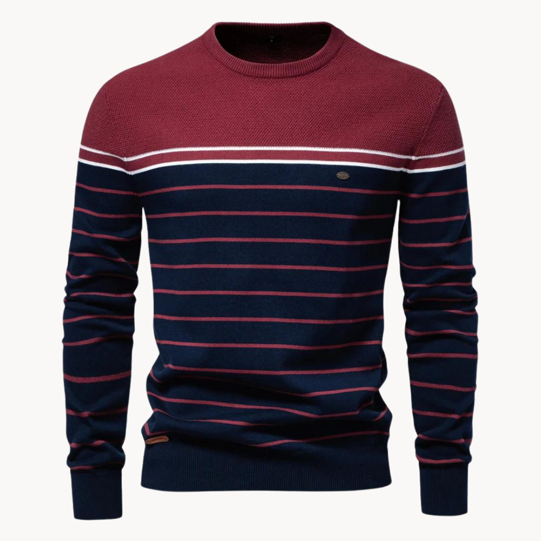 CARE - STRIPE SWEATER