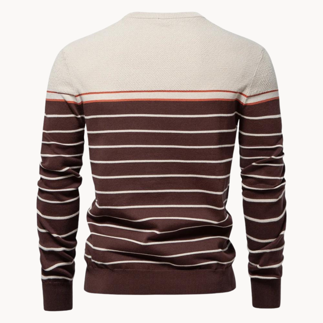 CARE - STRIPE SWEATER