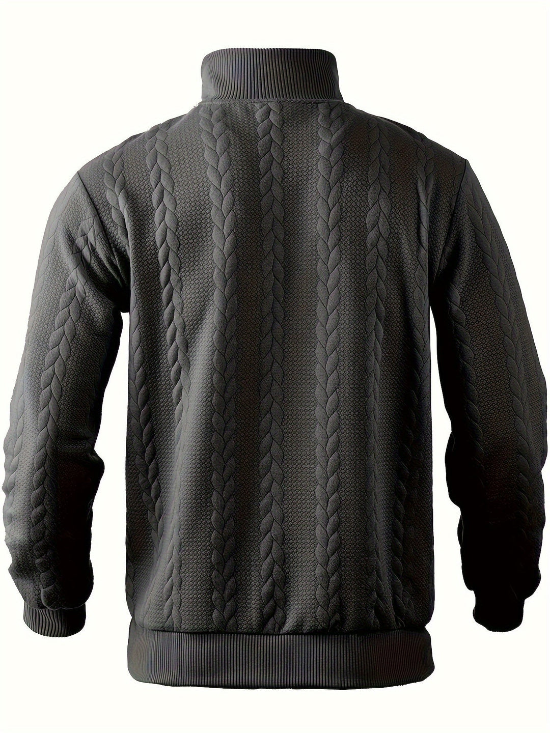 RAFA - MEN'S ZIPPED SWEATER