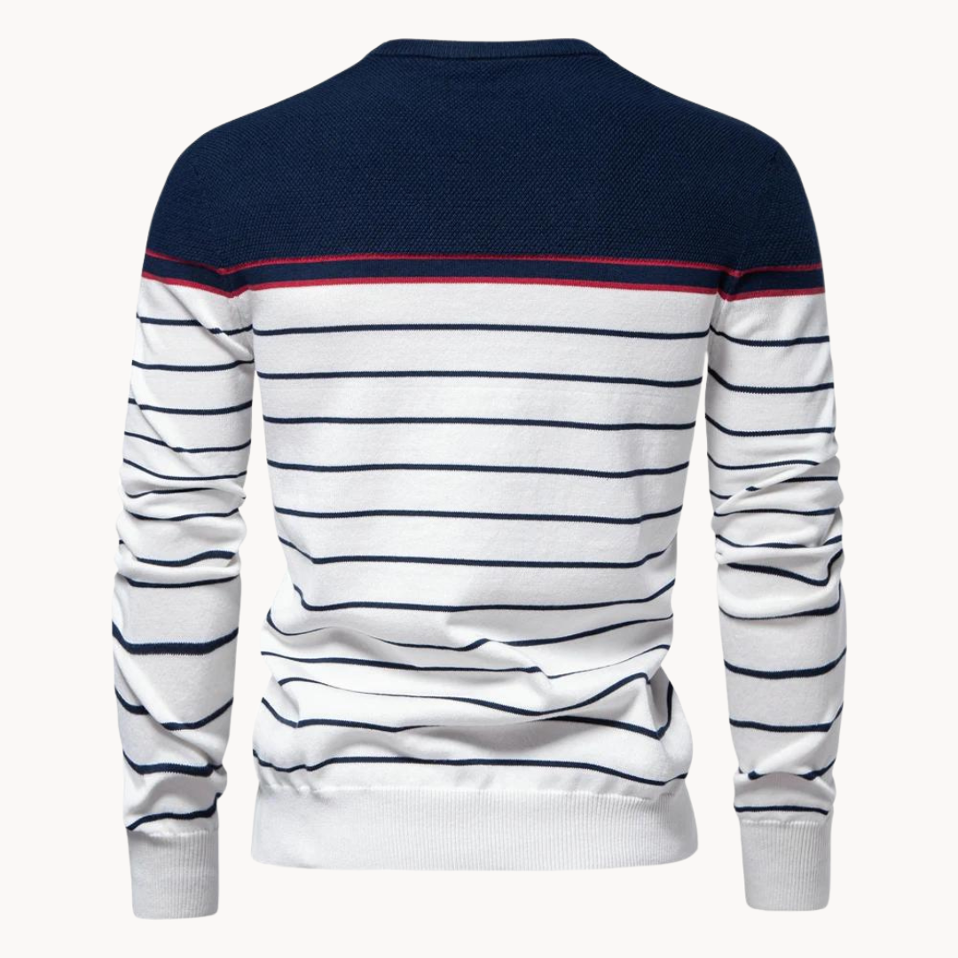 CARE - STRIPE SWEATER