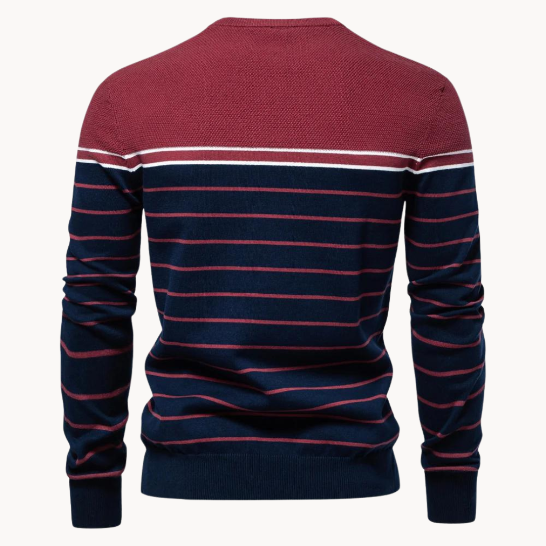 CARE - STRIPE SWEATER