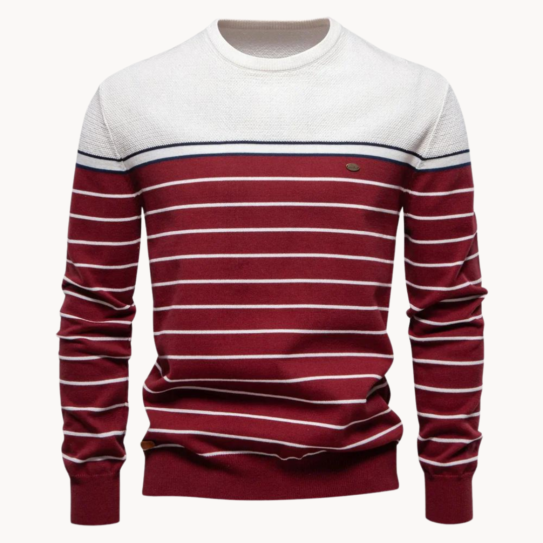 CARE - STRIPE SWEATER