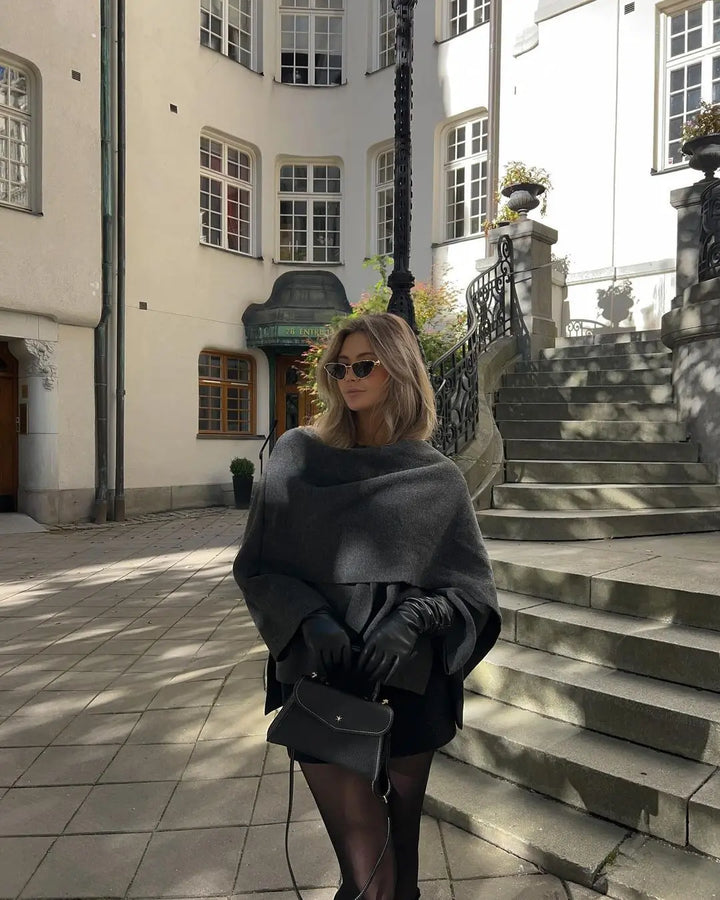 Macy - Classy Scarf Coat