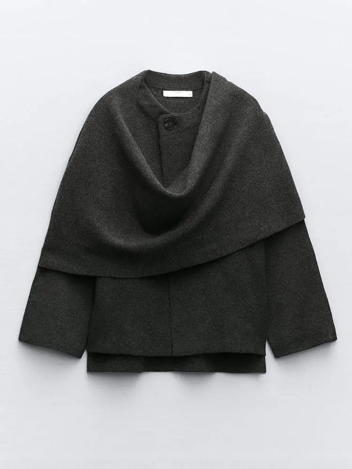 Macy - Classy Scarf Coat
