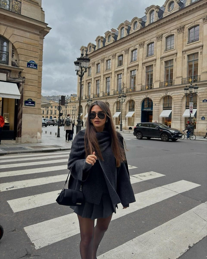 Macy - Classy Scarf Coat