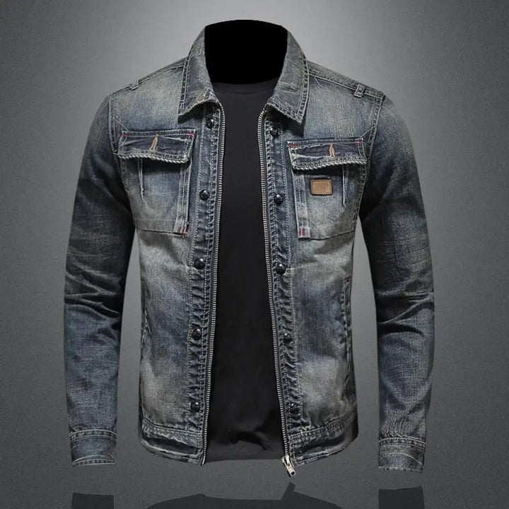 Wesley - Retro Denim Jacket