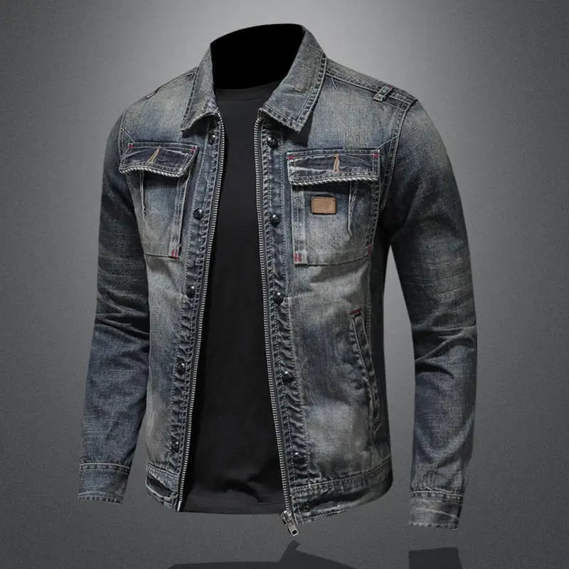 Wesley - Retro Denim Jacket