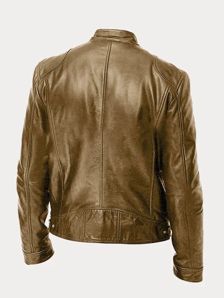 MARIOL - CASUAL LEATHER JACKET