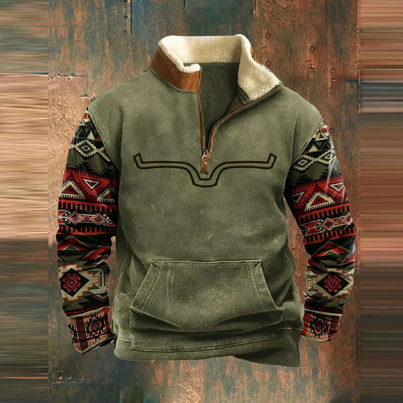 Daniel - Quarter zip-up pullover