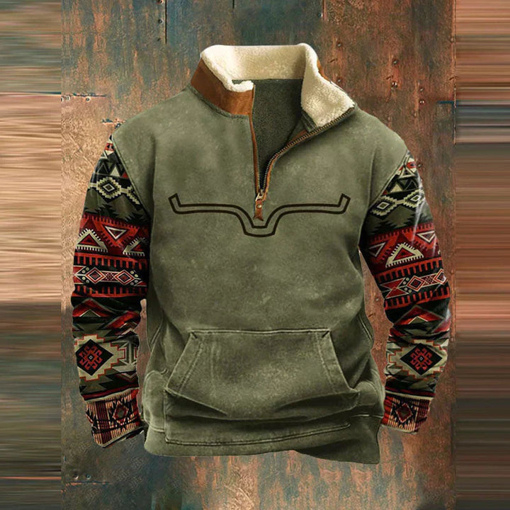 Daniel - Quarter zip-up pullover