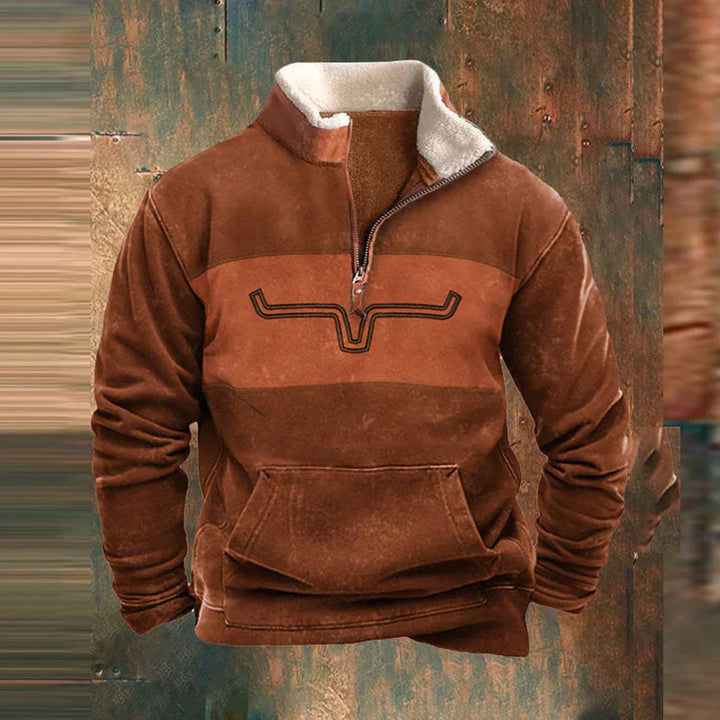 Daniel - Quarter zip-up pullover