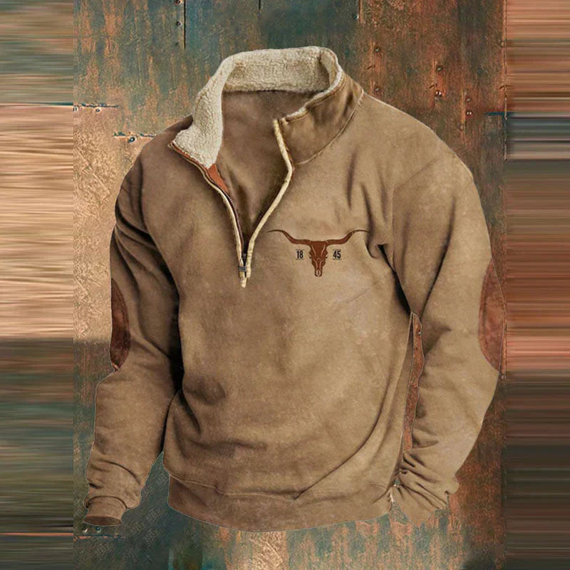 Daniel - Quarter zip-up pullover