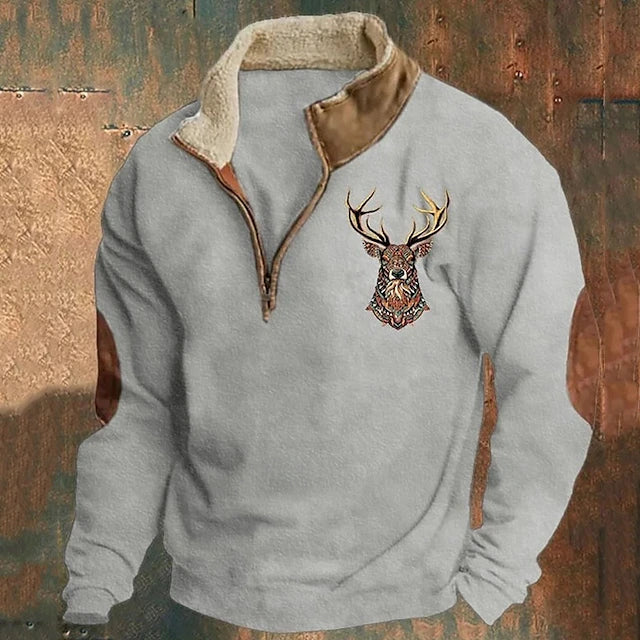 Lukos - Quarter Zip-Up Pullover