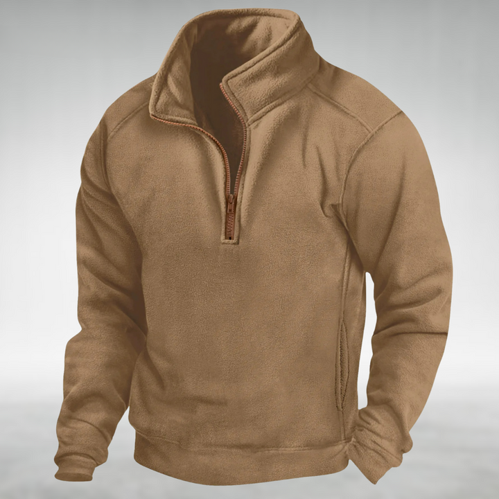 Hudon -  Men's Fleece Half-Zip Pullover