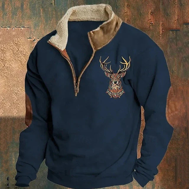 Lukos - Quarter Zip-Up Pullover
