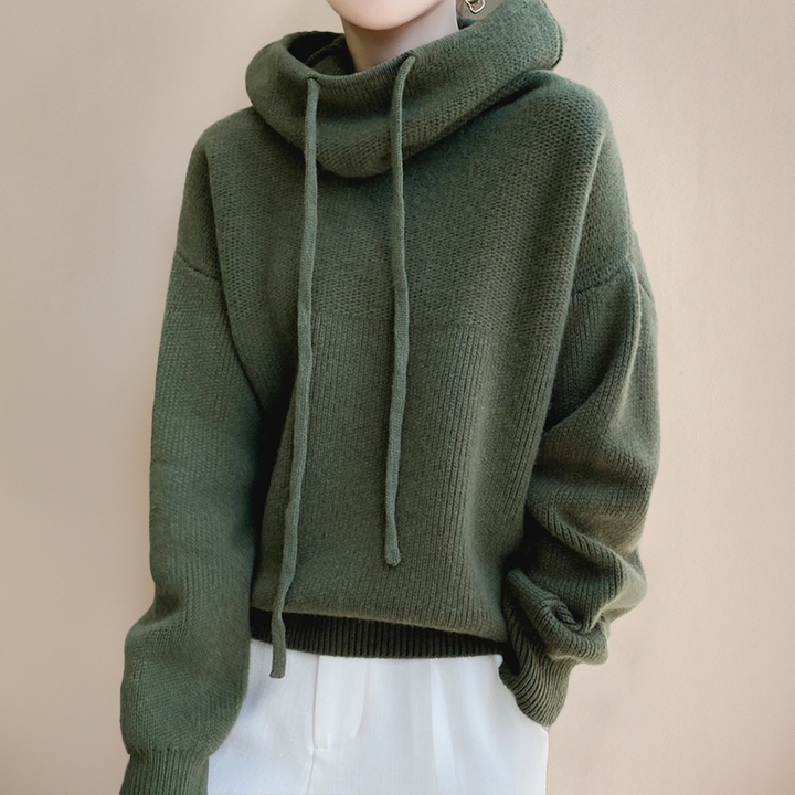 Hannaly - Knitted Hoodie