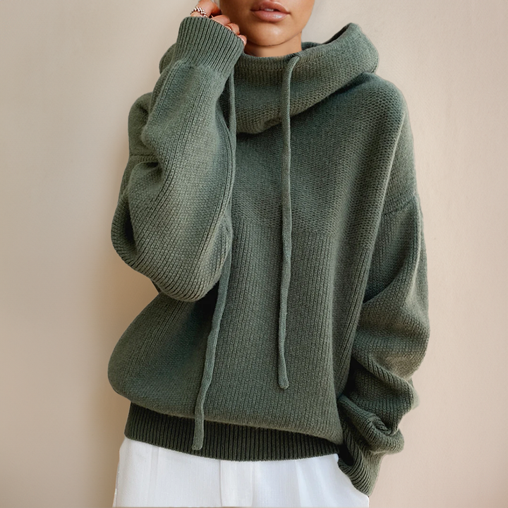 Hannaly - Knitted Hoodie