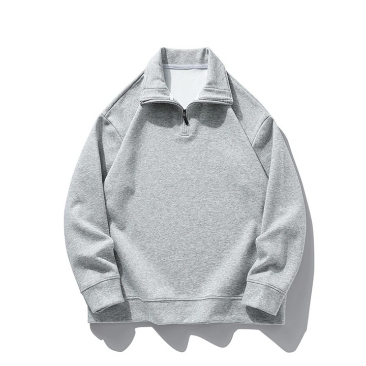 Hasmen - half zip-up hoodie