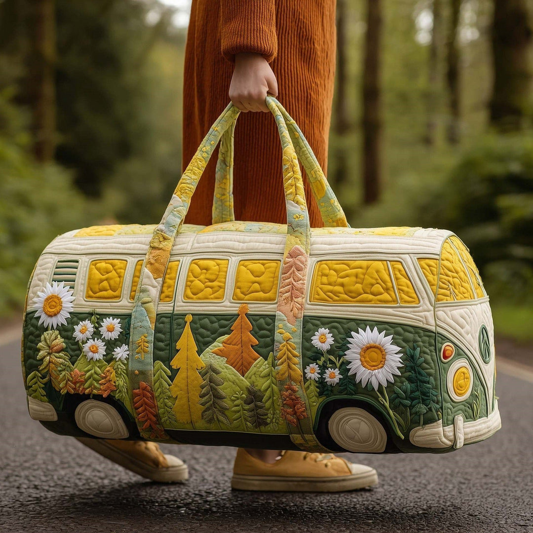 Sherwood Forest camper van quilted weekend bag