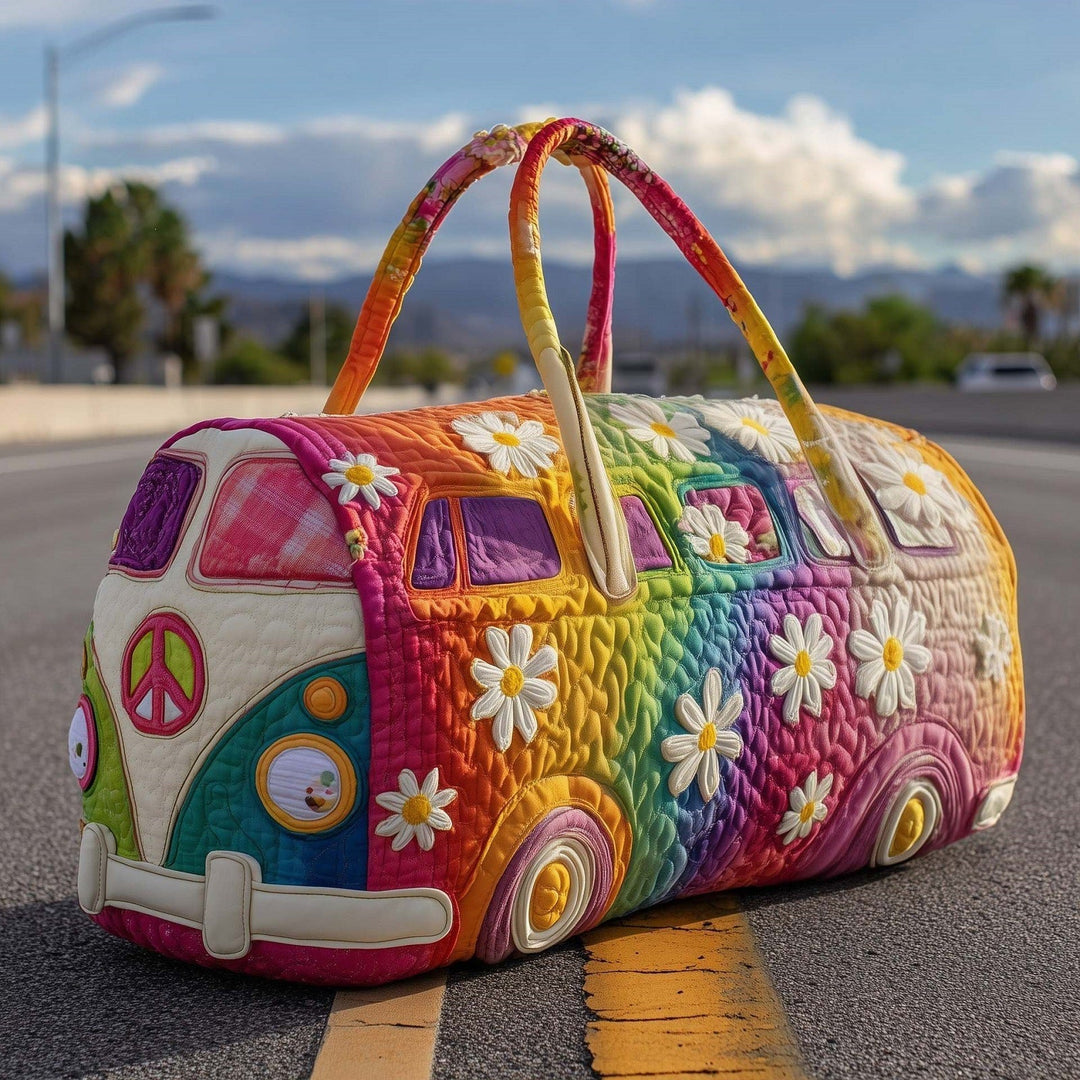 Brighton Prism camper van quilted weekend bag