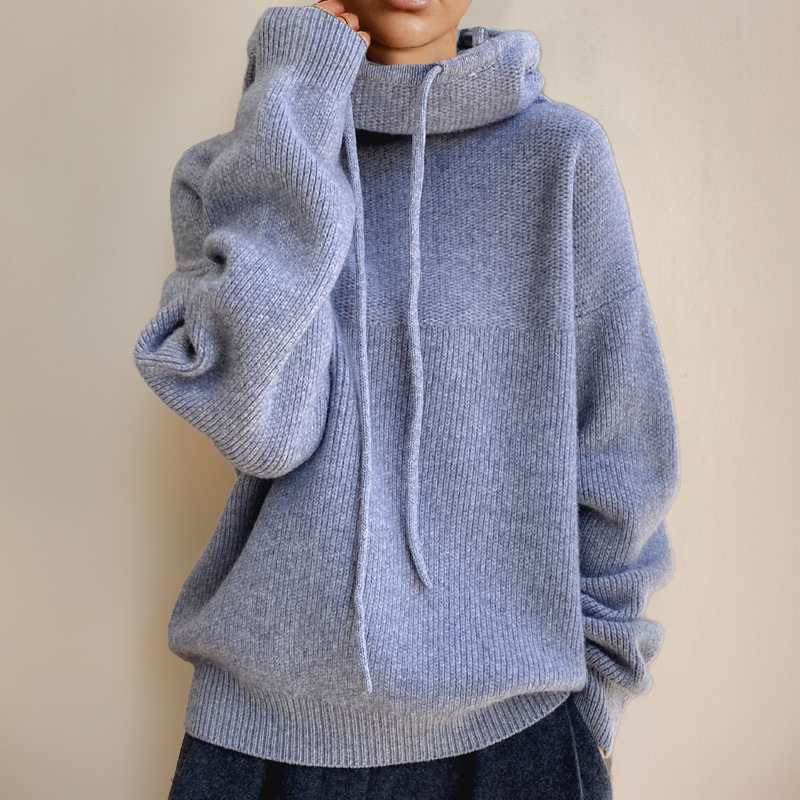 Hannaly - Knitted Hoodie