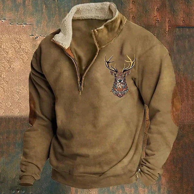 Lukos - Quarter Zip-Up Pullover
