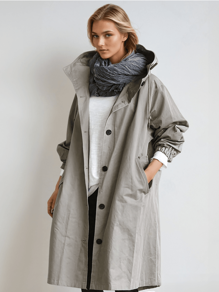 Elida - Water Repellent Trench Coat