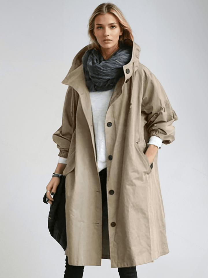 Elida - Water Repellent Trench Coat