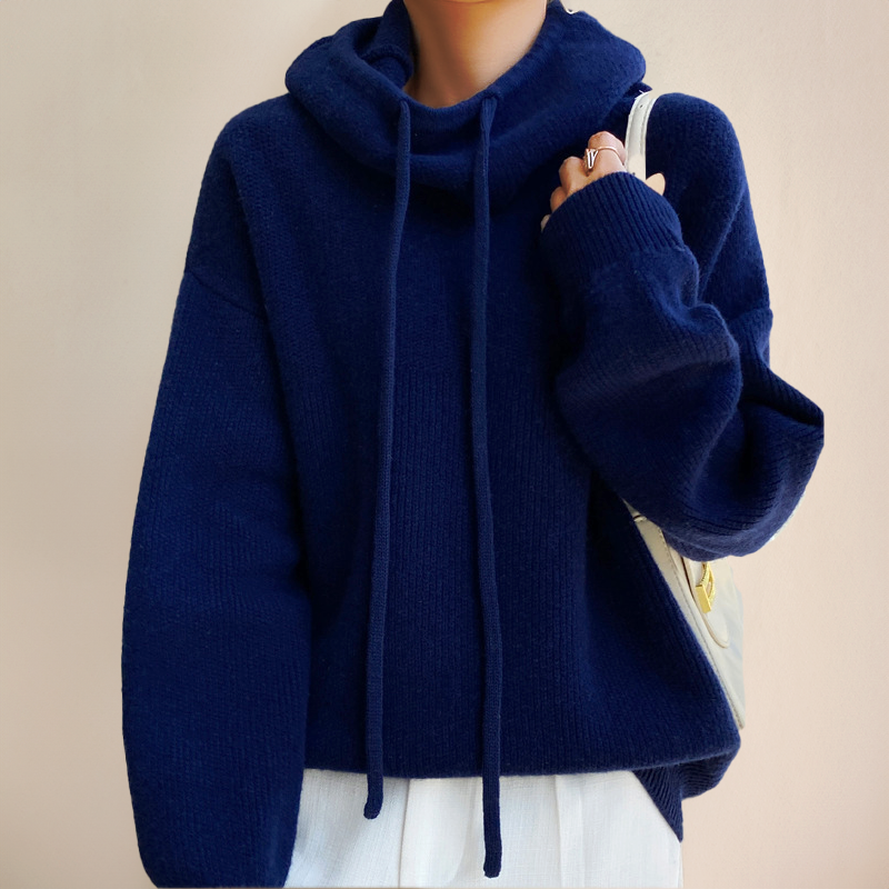 Hannaly - Knitted Hoodie