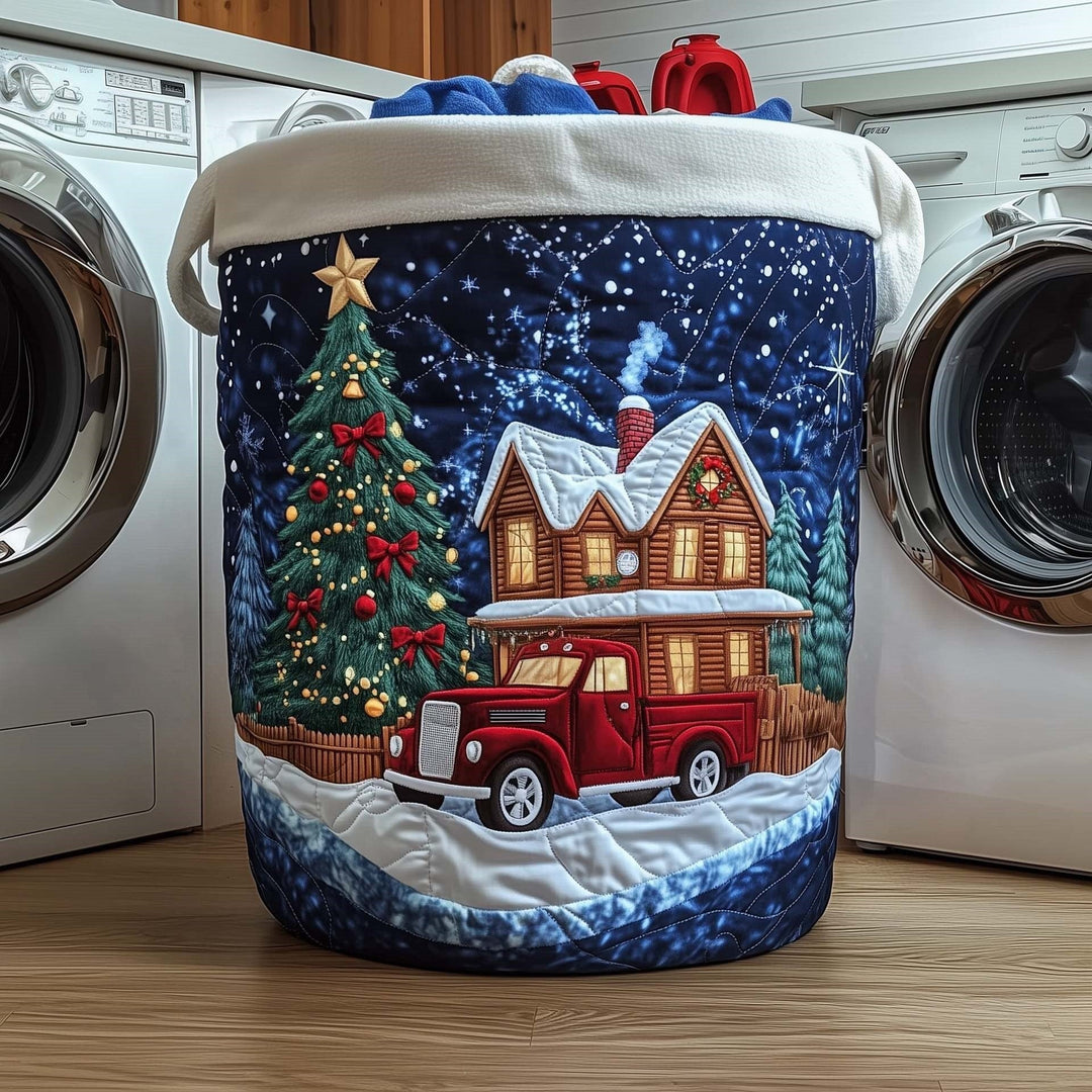 Starlight Homecoming quilted laundry basket