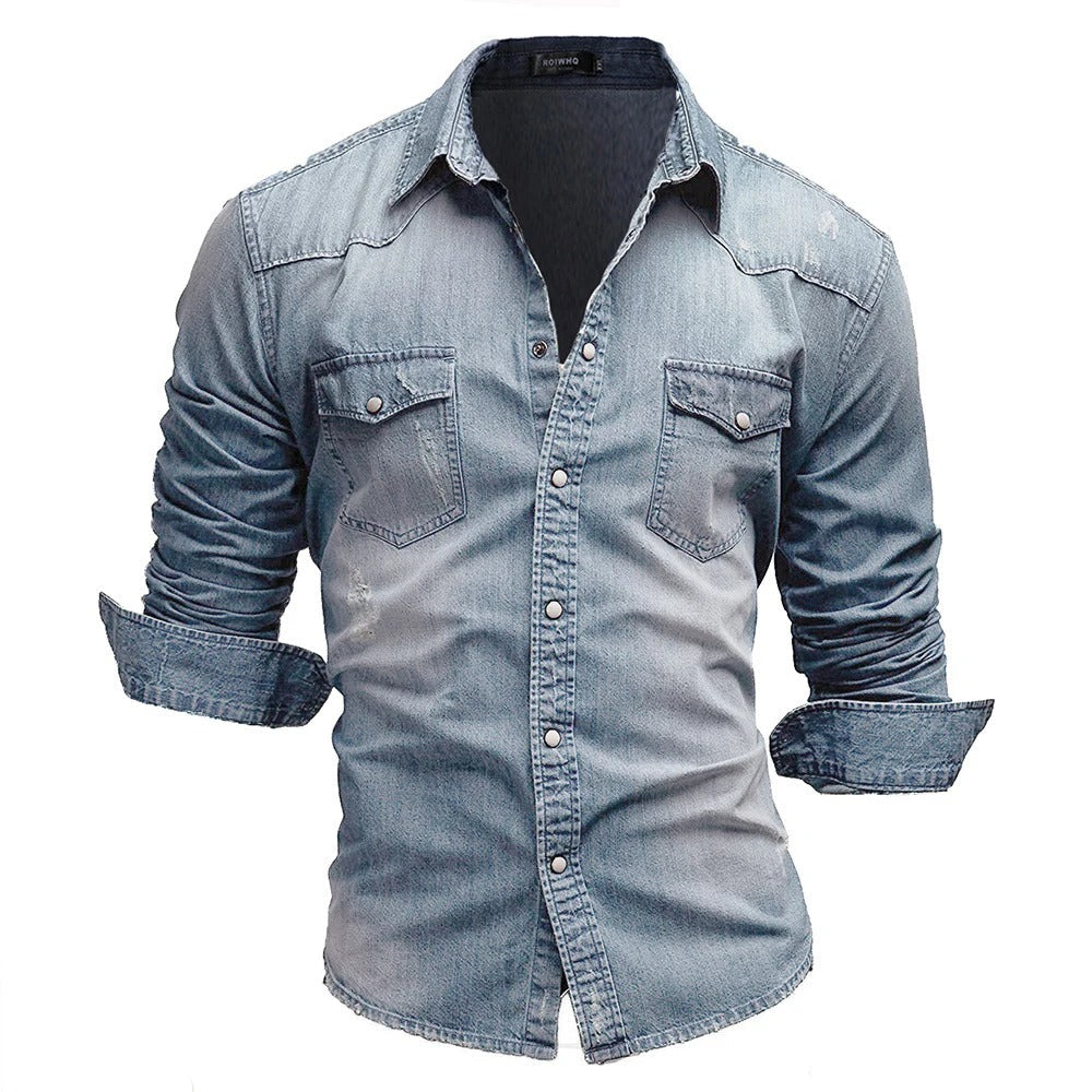 DAVIS - RETRO DENIM SHIRT