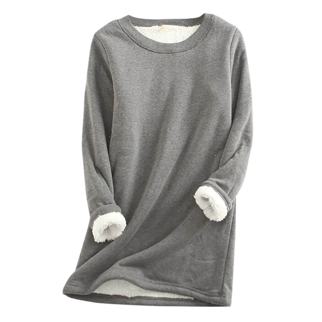 Ingrida - Fleece jumper for women