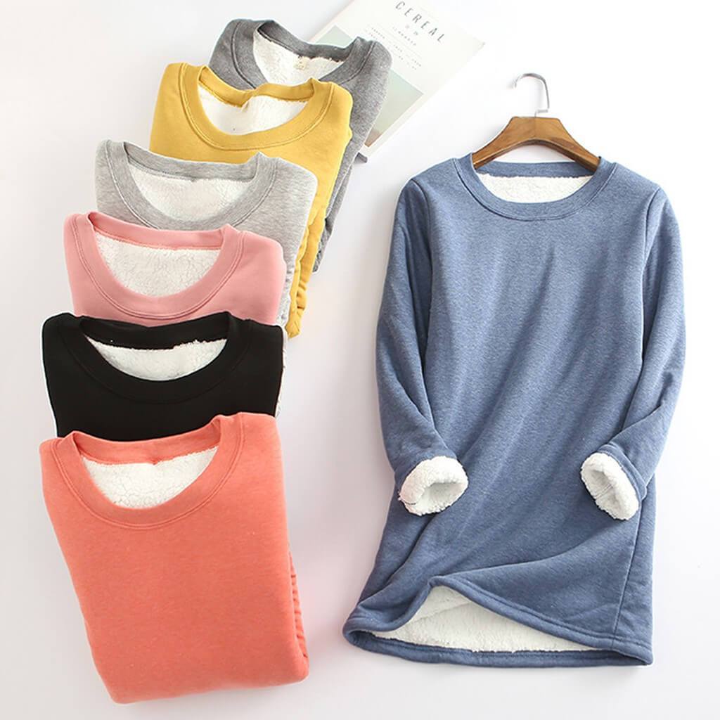 Ingrida - Fleece jumper for women