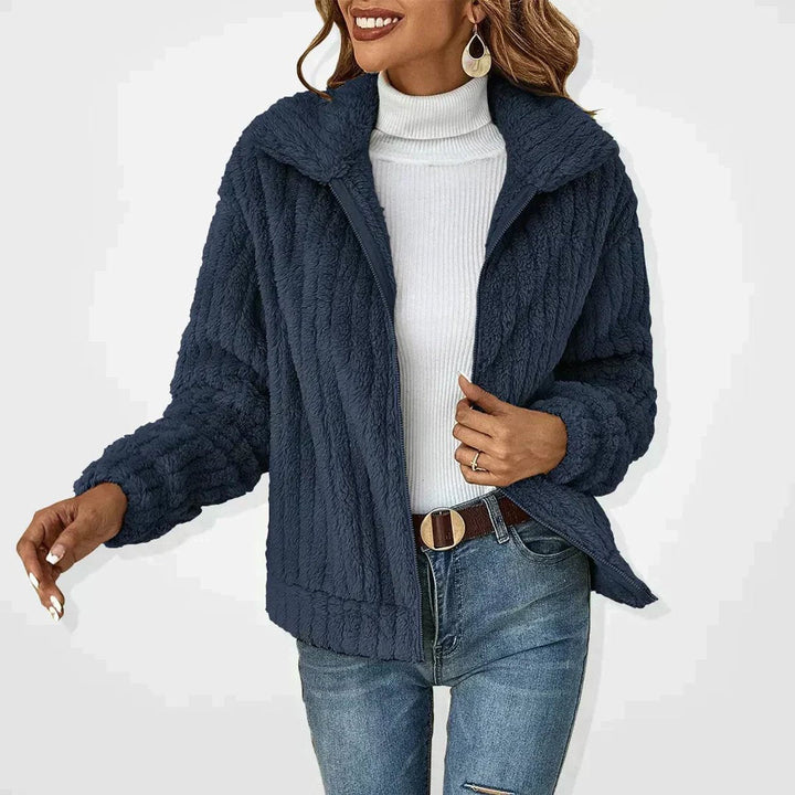 Florence soft plush zip-up jacket – photo 2
